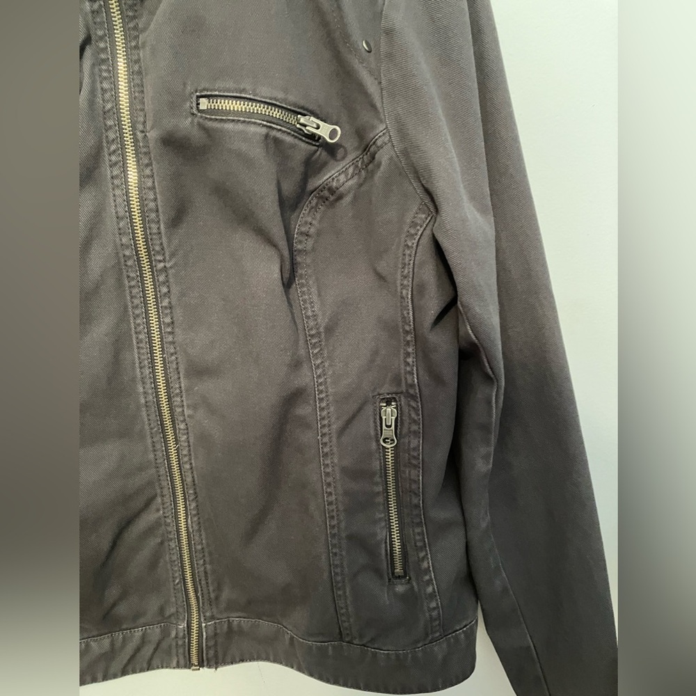 Ruff Hewn Medium Gray Jacket VGUC Sz XL - Picture 8 of 12